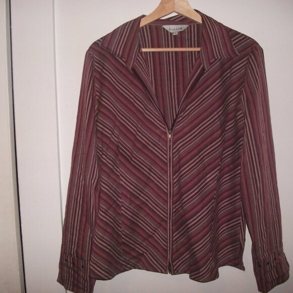 Classy French Double-Zipper Chemise - Picture 3 of 11